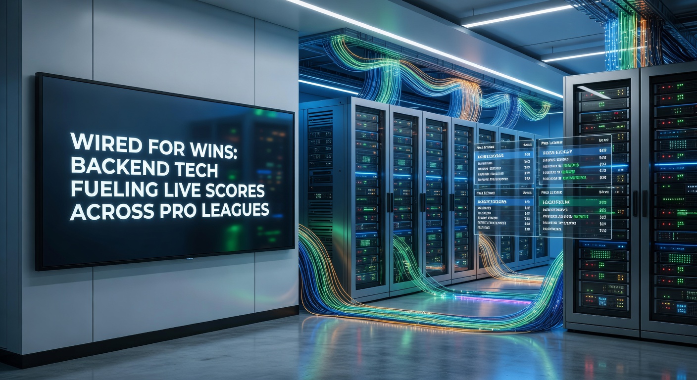 Cloud dashboards displaying live score metrics surging during a pro league championship